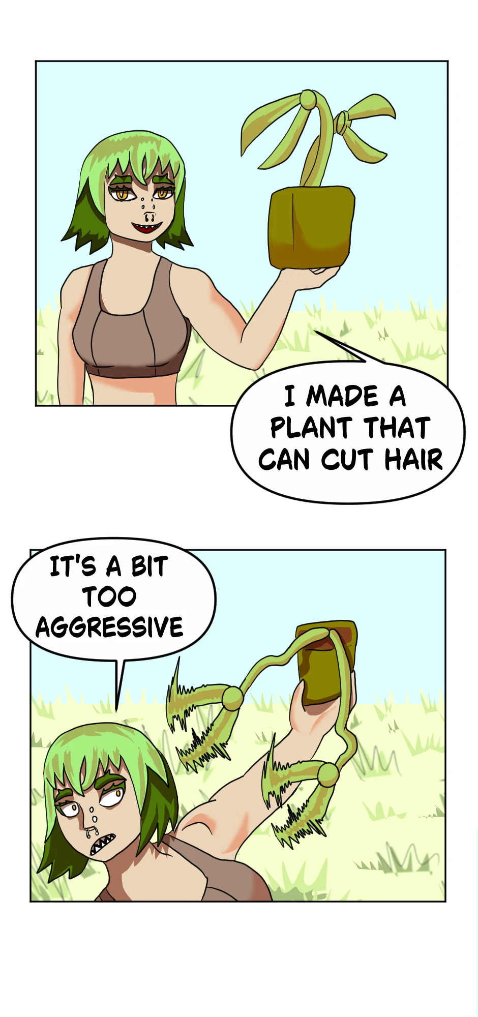 Unwanted haircut, page 1