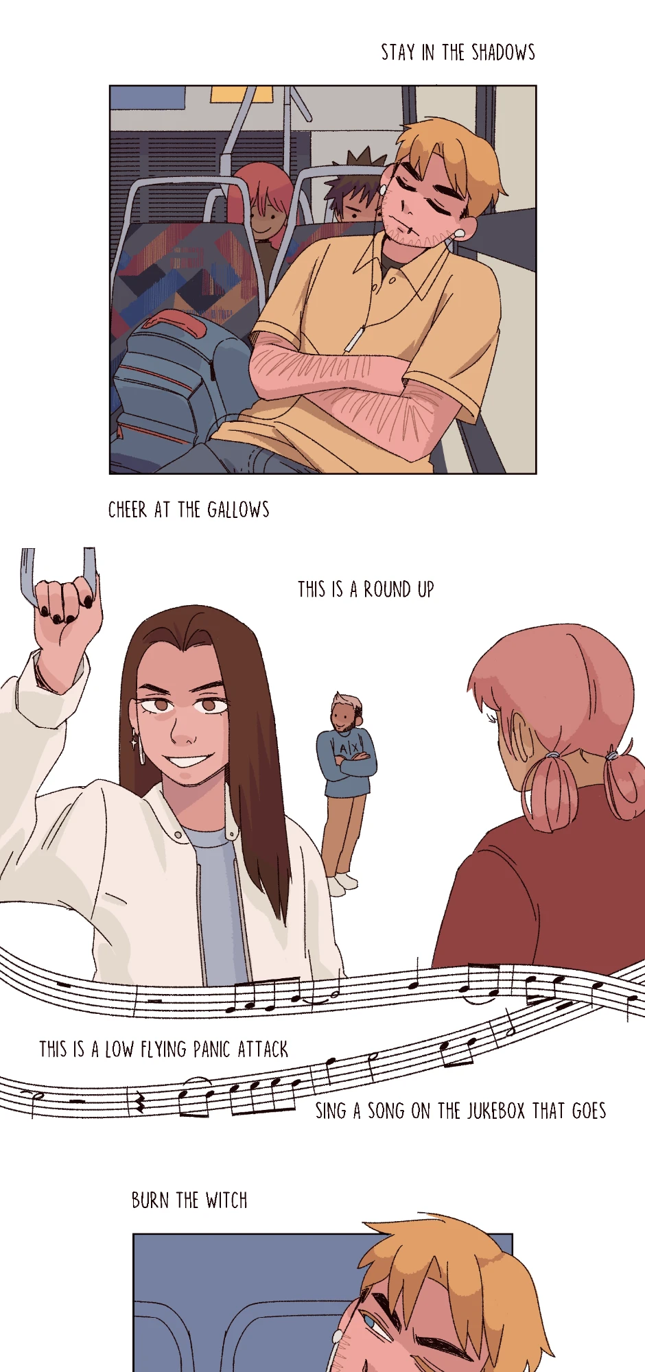 Sit Here, page 1