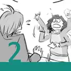 2.a - Il a l'air sincère