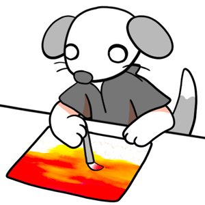 38. ◆Painting Different Areas Separately