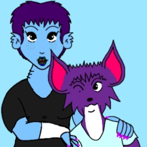 Two Shades of Purple