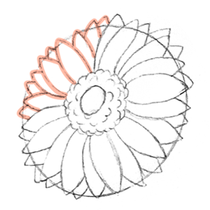 111. ◆Sketching a Gerbera from Every Angle(1/3)